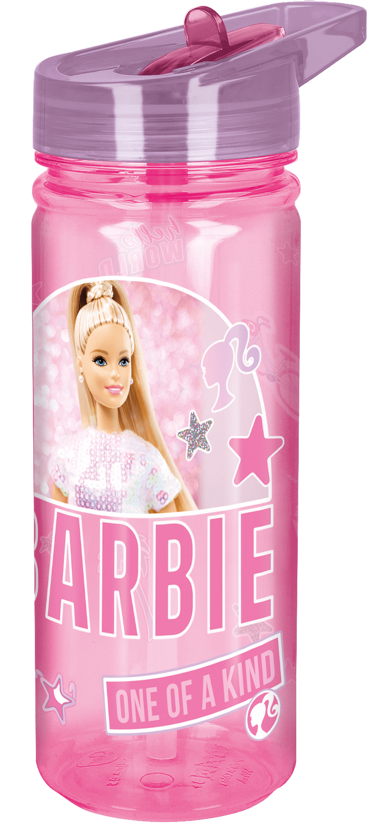 BOTELLA DE ACRILICO 580 ml. LINEA LARGE ECOZEN "BARBIE"