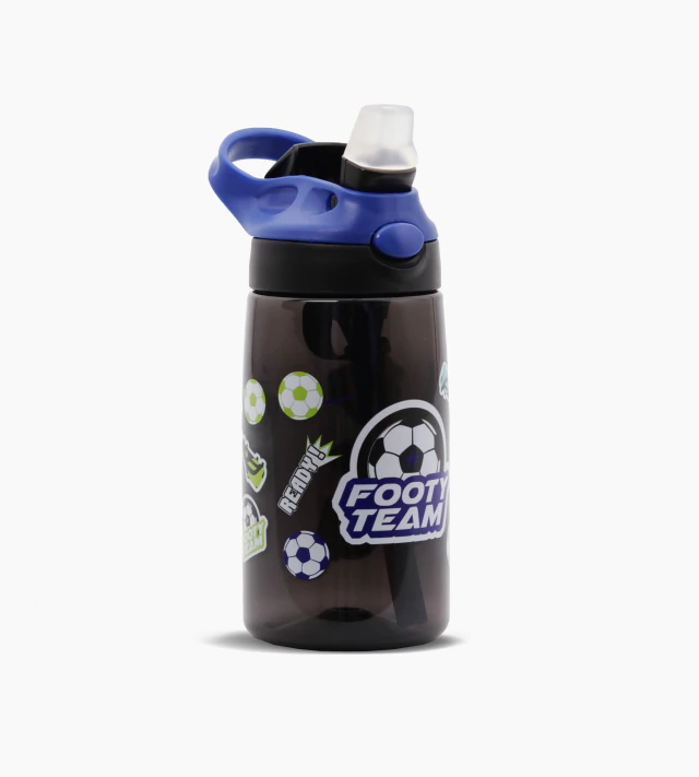 BOTELLA TRITAN 480 ml. NEGRA "FOOTY" FUTBOL - Imagen 3