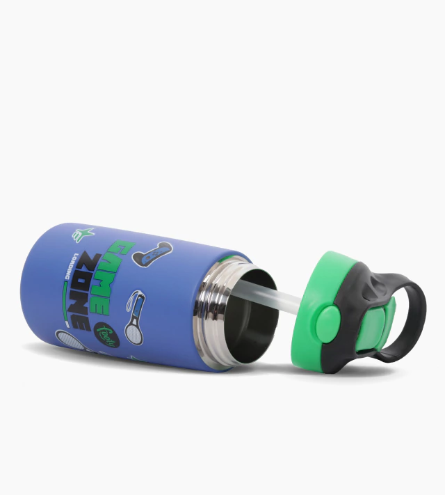 BOTELLA TERMICA 400 ml. AZUL "FOOTY" GAMER - Imagen 3