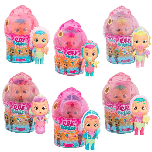 MUÑECA "CRY BABIES" 13 cm. SERIE SHINY SHELLS - Imagen 4