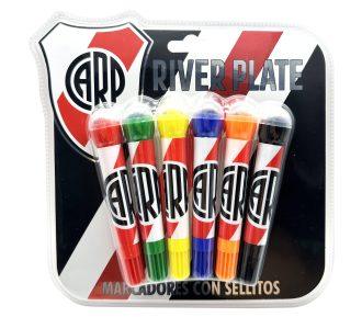 BLOW PEN 6 COLORES "RIVER PLATE"