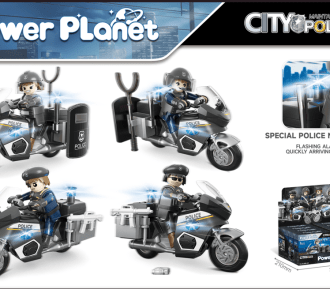 MINI MOTO POLICIA FUERZAS ESPECIALES "POWER PLANET"