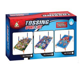 JUEGO DE LANZAMIENTO DE BOLSAS DE ARENA