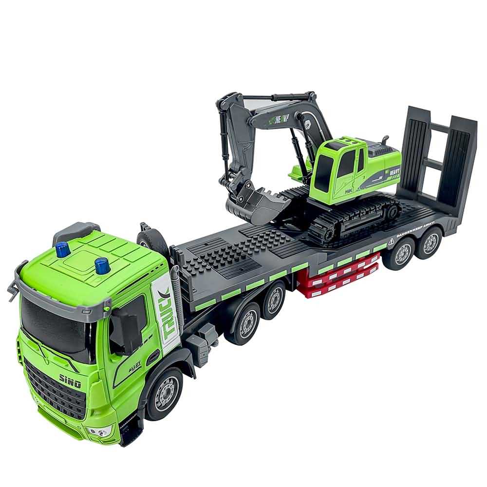 CAMION SEMI CON EXCAVADORA A CONTROL REMOTO - Imagen 3