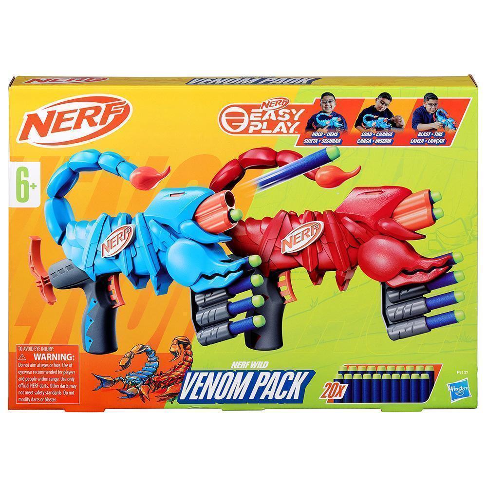 PISTOLA LANZA DARDOS "NERF" MODELO VENOM PACK