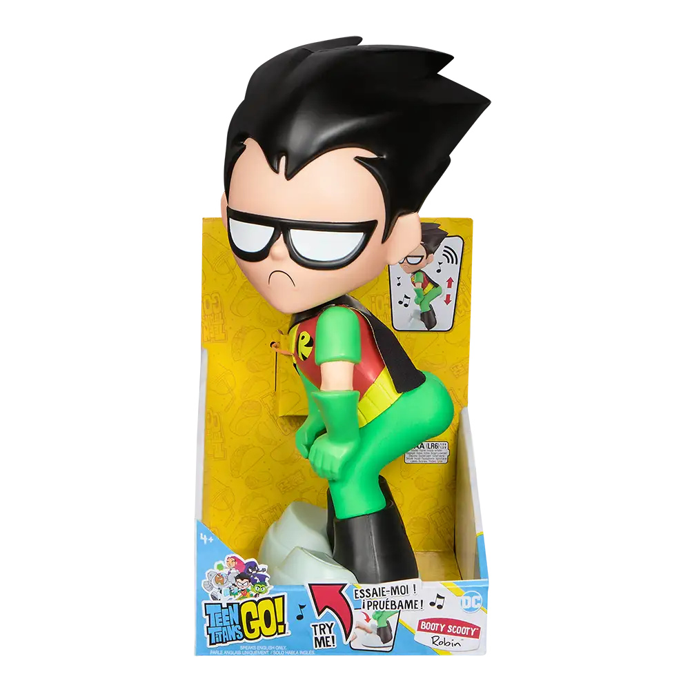 FIGURA BOOTY SCOOTY ROBIN 29 cm. "JOVENES TITANES"