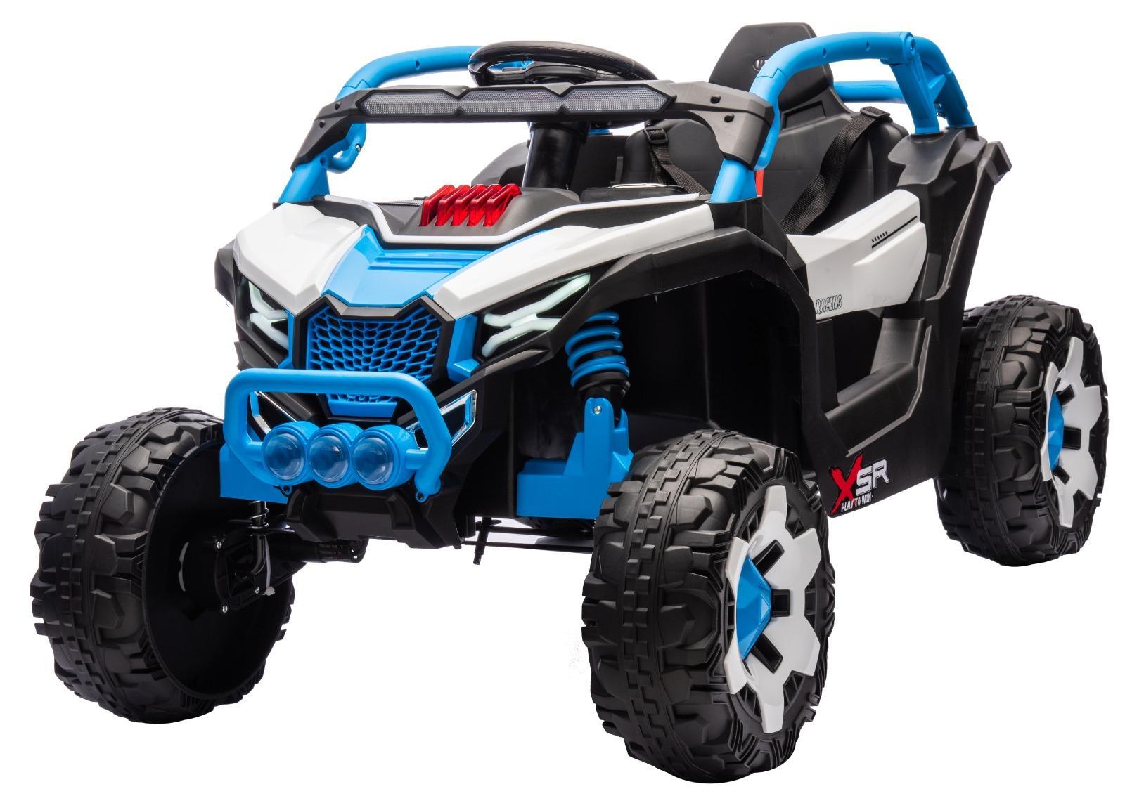 VEHICULO TIPO ARENERO A BATERIA AZUL - Imagen 6