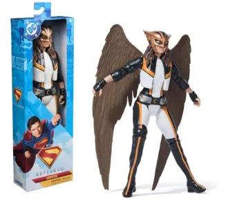 FIGURA ARTICULADA 30 cm. HAWKGIRL "SUPERMAN"