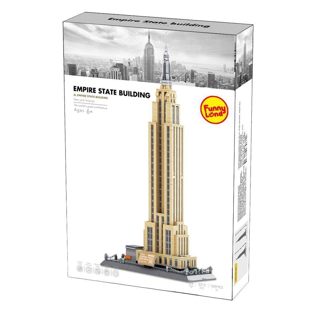 PUZZLE 3D x 1559 PIEZAS "EMPIRE STATE BUILBING NEW YORK" - Imagen 2