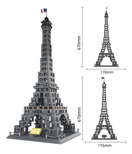 PUZZLE 3D x 976 PIEZAS "TORRE EIFFEL PARIS" - Imagen 3