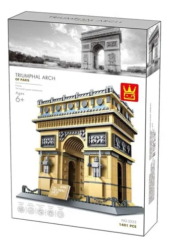 PUZZLE 3D x 1399 PIEZAS "ARCO DEL TRIUNFO PARIS" - Imagen 3