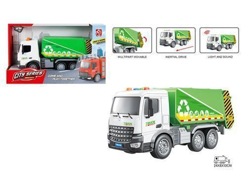 CAMION RECOLECTOR DE RESIDUOS CON LUCES Y SONIDO