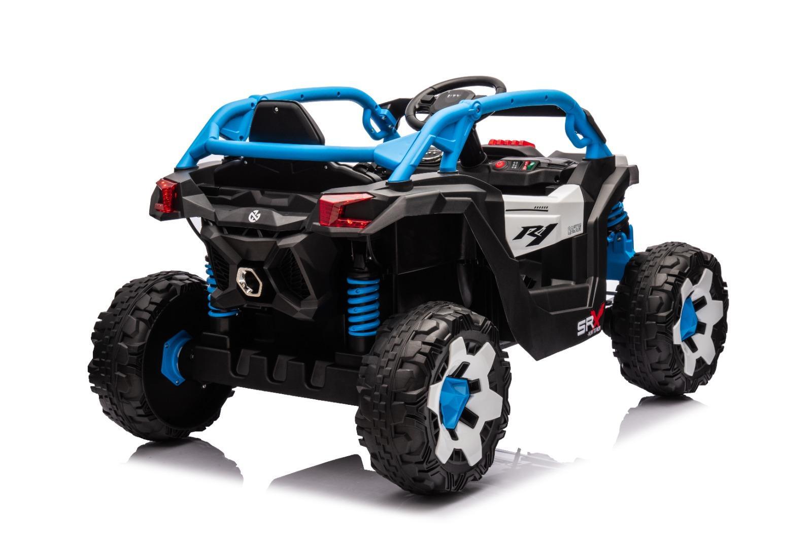 VEHICULO TIPO ARENERO A BATERIA AZUL - Imagen 5