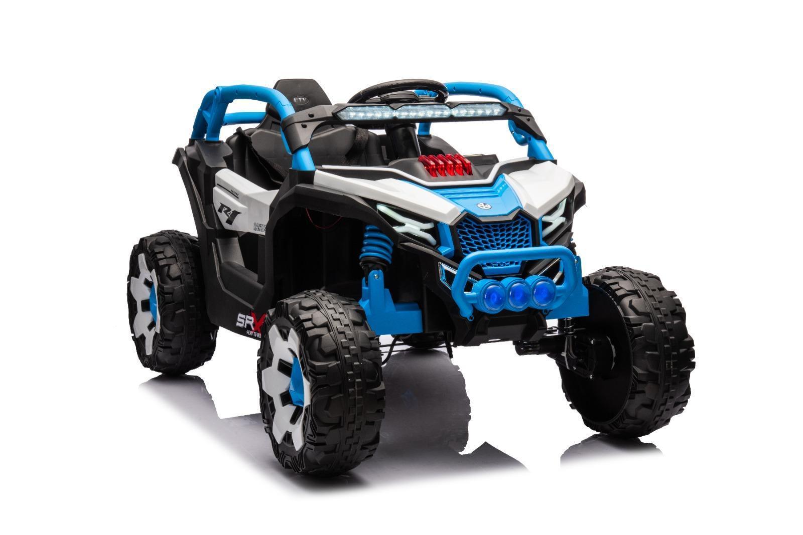 VEHICULO TIPO ARENERO A BATERIA AZUL - Imagen 2