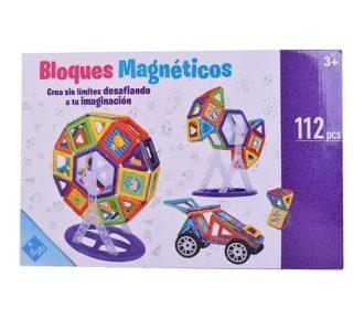 BLOQUES MAGNÉTICOS 112 PIEZAS