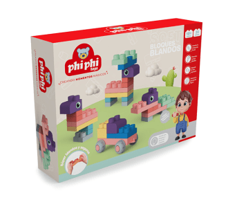 BLOQUES SOFT x 20 PIEZAS