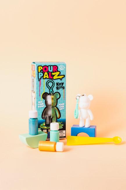 LLAVERO MINI OSITO PARA PINTAR 8 cm. - Imagen 9