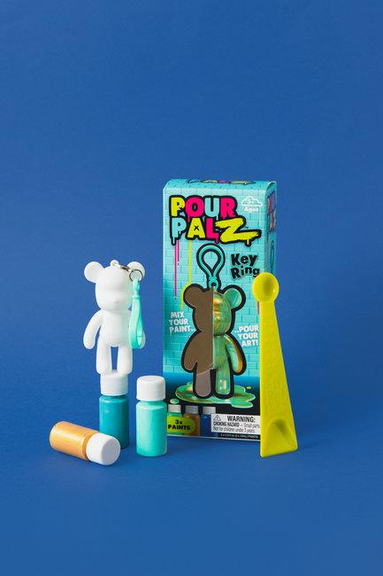 LLAVERO MINI OSITO PARA PINTAR 8 cm. - Imagen 10
