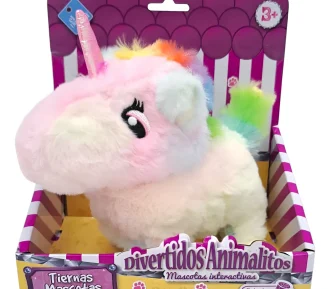 PELUCHE 15 cm. UNICORNIO QUE CAMINA