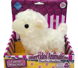 PELUCHE 15 cm.  OVEJA QUE CAMINA