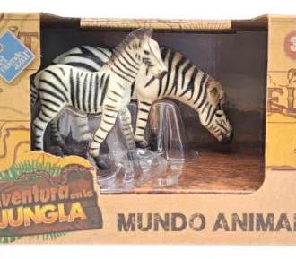 SET x 2 MINI CEBRAS DE GOMA RIGIDA