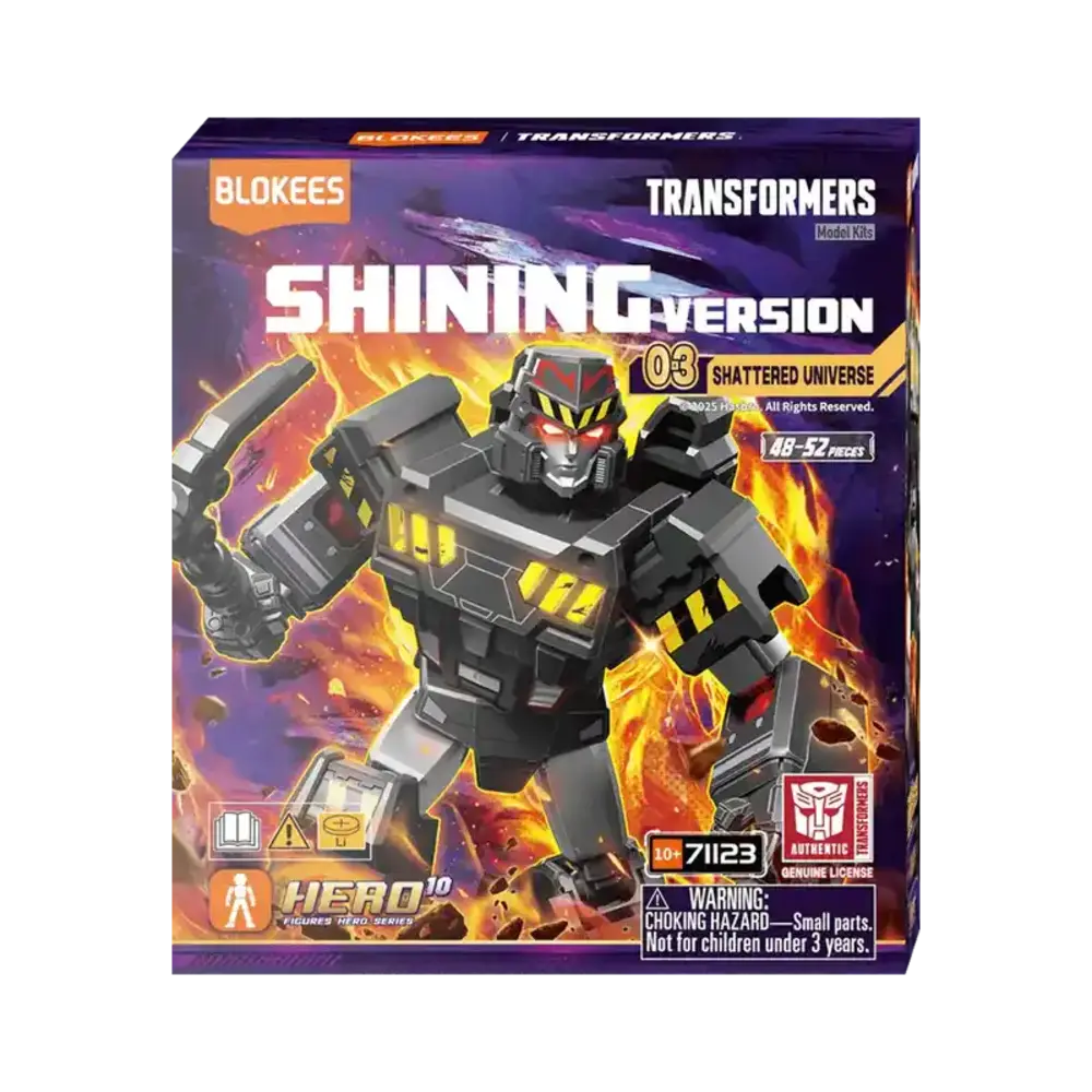 MINI FIGURAS SORPRESA 12 cm. "TRANSFORMERS SHINING" VERSION GALAXY 03 - Imagen 2