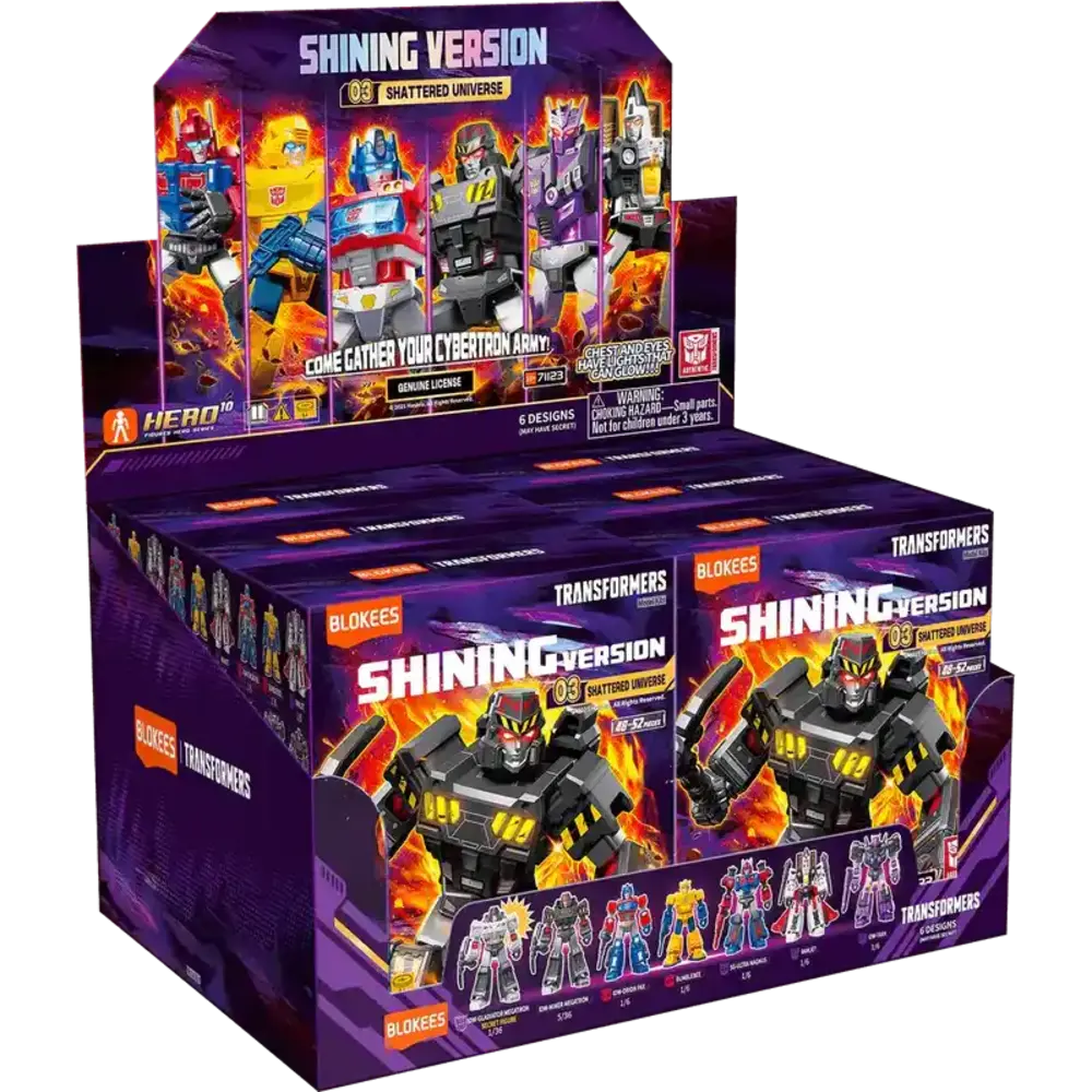 MINI FIGURAS SORPRESA 12 cm. "TRANSFORMERS SHINING" VERSION GALAXY 03 - Imagen 3