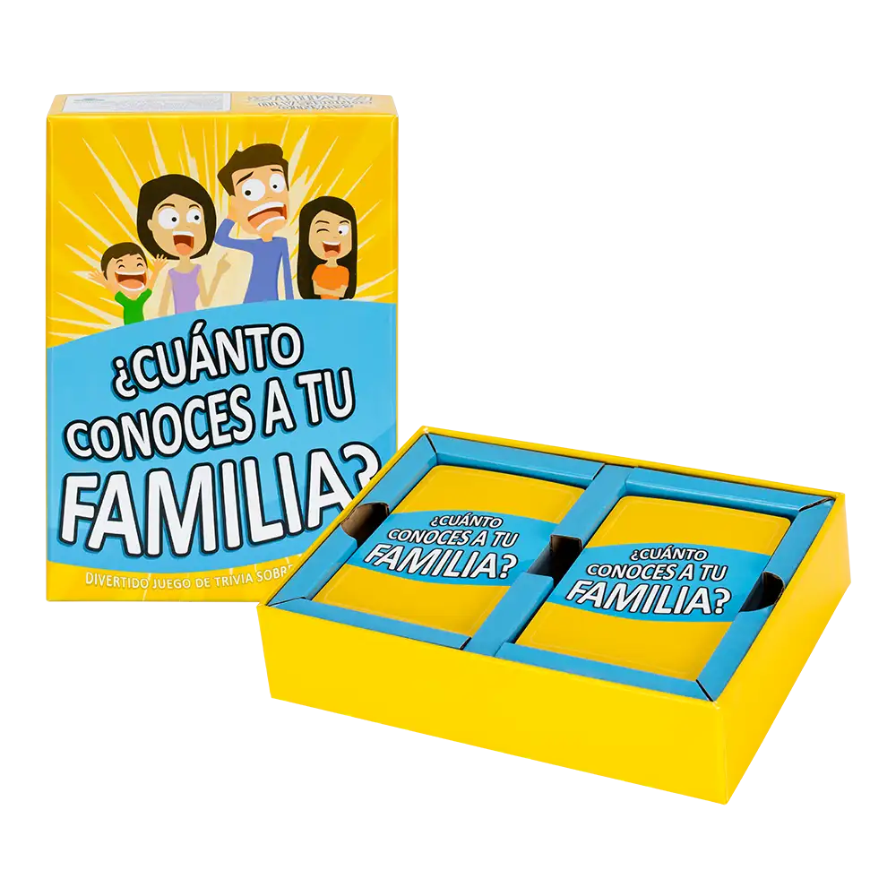 JUEGO DE CARTAS "¿CUANTO CONOCES A TU FAMILIA?" - Imagen 3