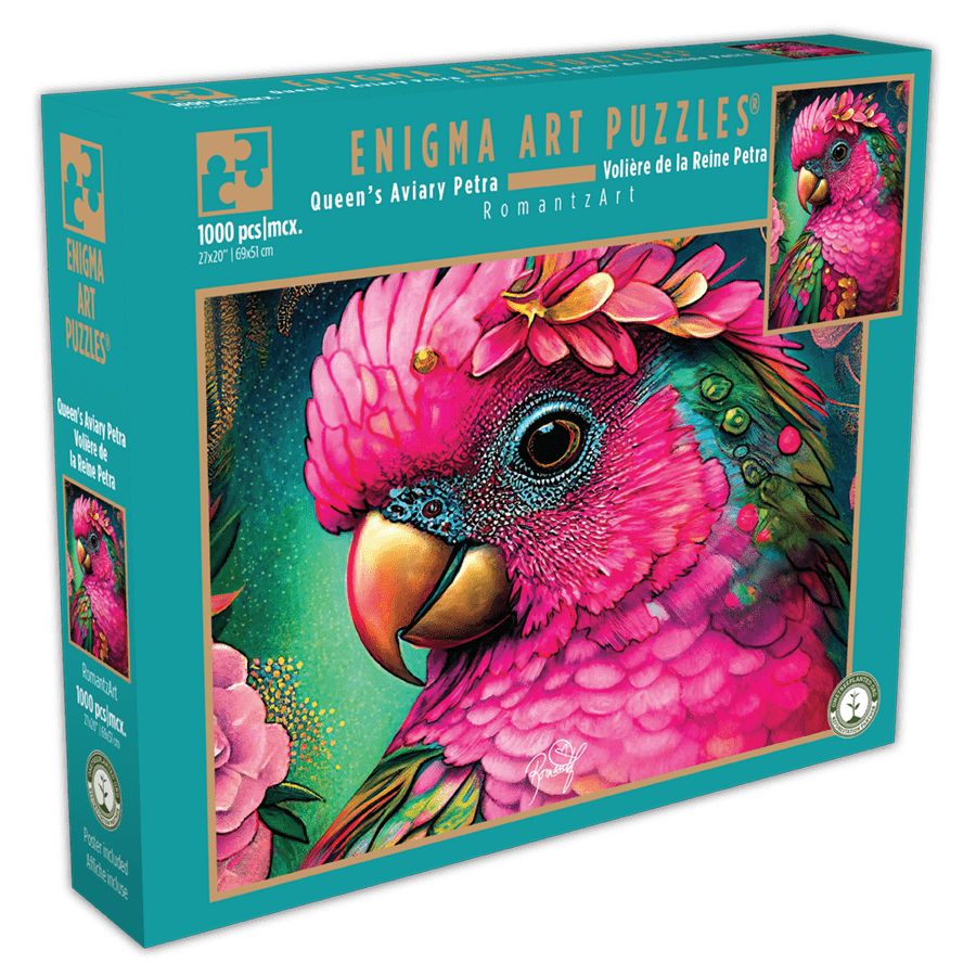 ROMPECABEZAS x 1000 PIEZAS COLECCION "EL ENIGMA DEL ARTE" - Imagen 3