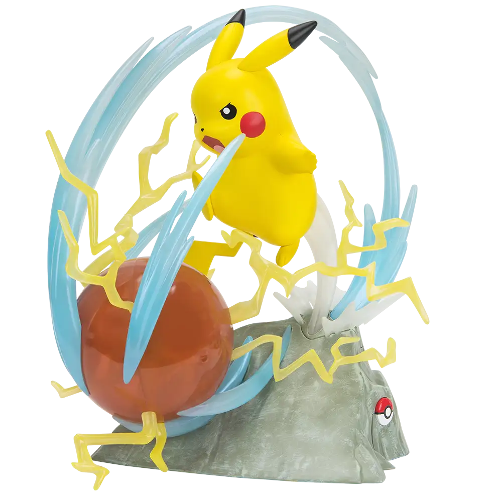 FIGURA DELUXE PIKACHU CON LUZ "POKÉMON" - Imagen 4