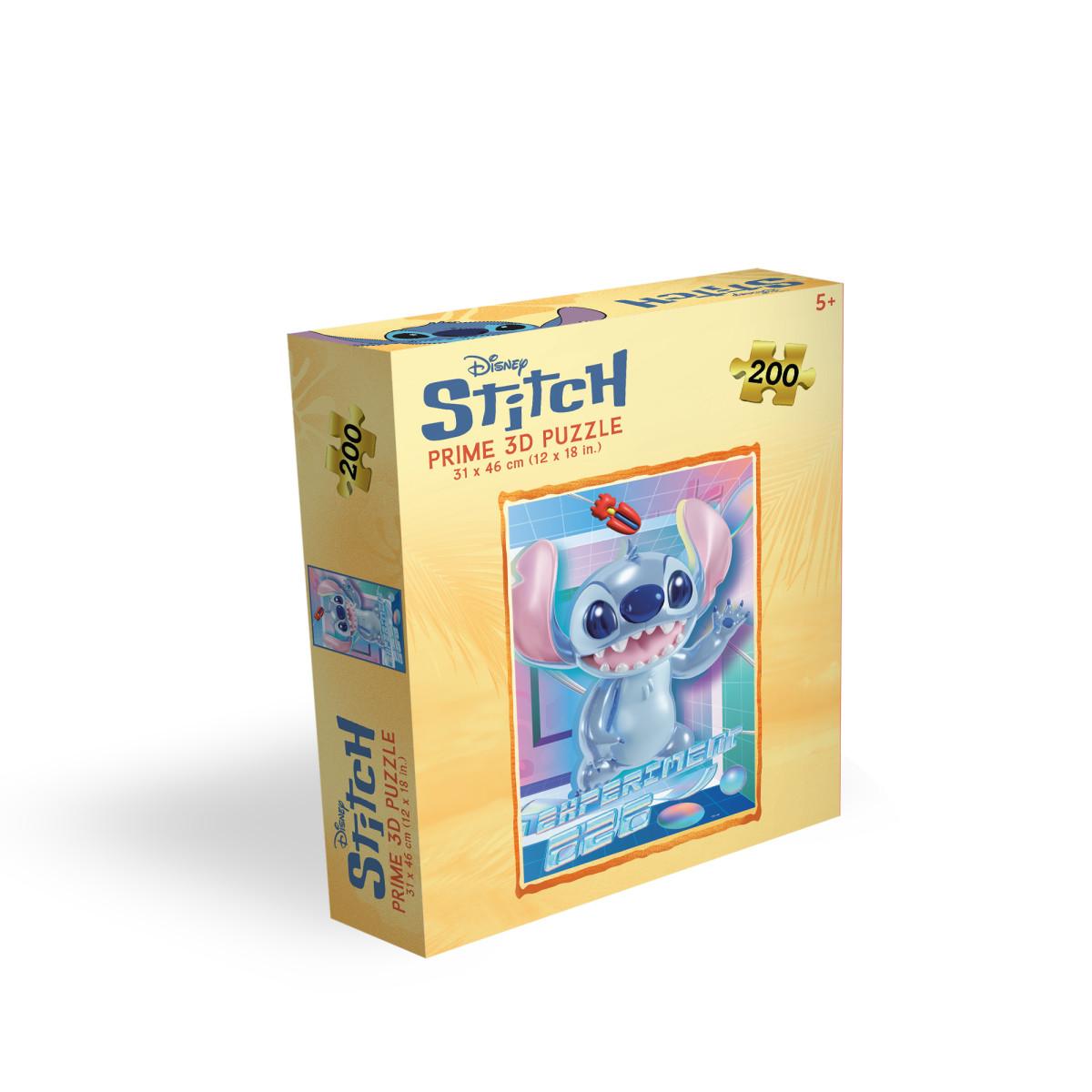 ROMPECABEZAS 3D LENTICULAR x 200 PIEZAS "STITCH" - Imagen 2