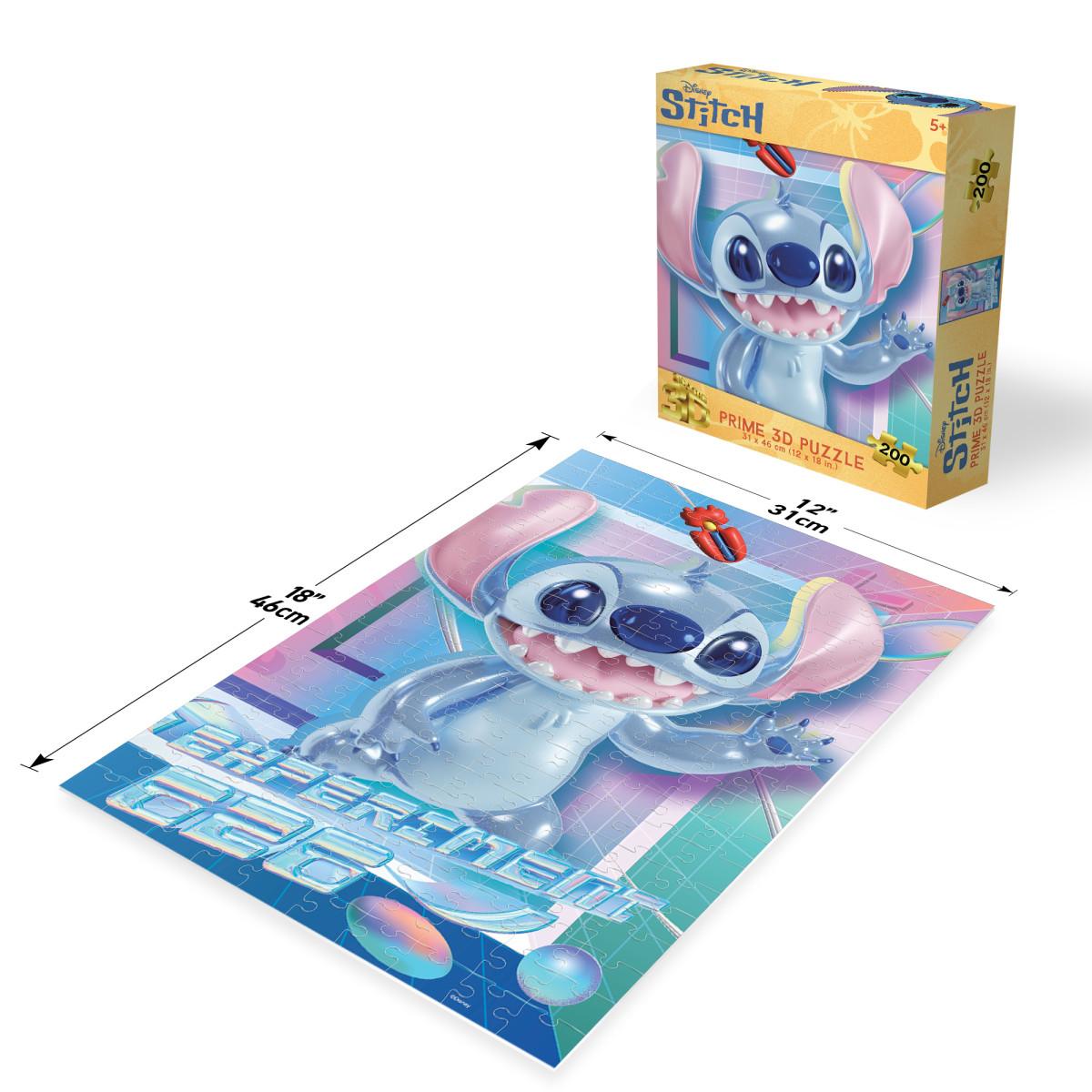 ROMPECABEZAS 3D LENTICULAR x 200 PIEZAS "STITCH"