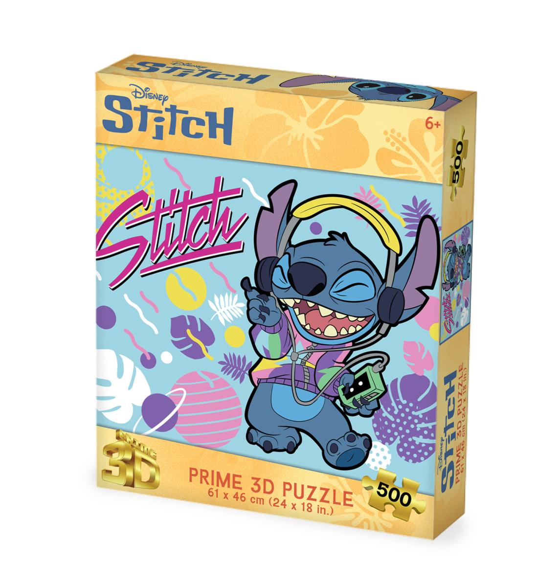 ROMPECABEZAS 3D LENTICULAR x 500 PIEZAS "STITCH" - Imagen 2