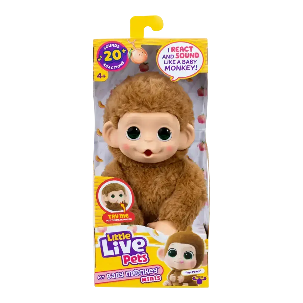 MINIS MONOS INTERACTIVOS "LITTLE LIVE PETS"