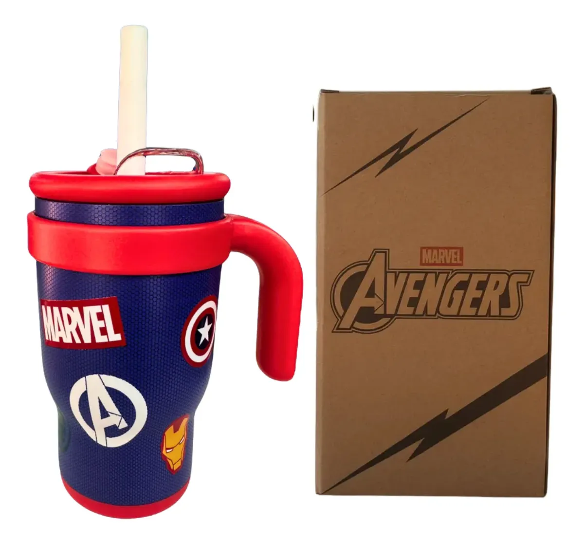 VASO TERMICO 400 ml. ACERO INOXIDABLE "AVENGERS"