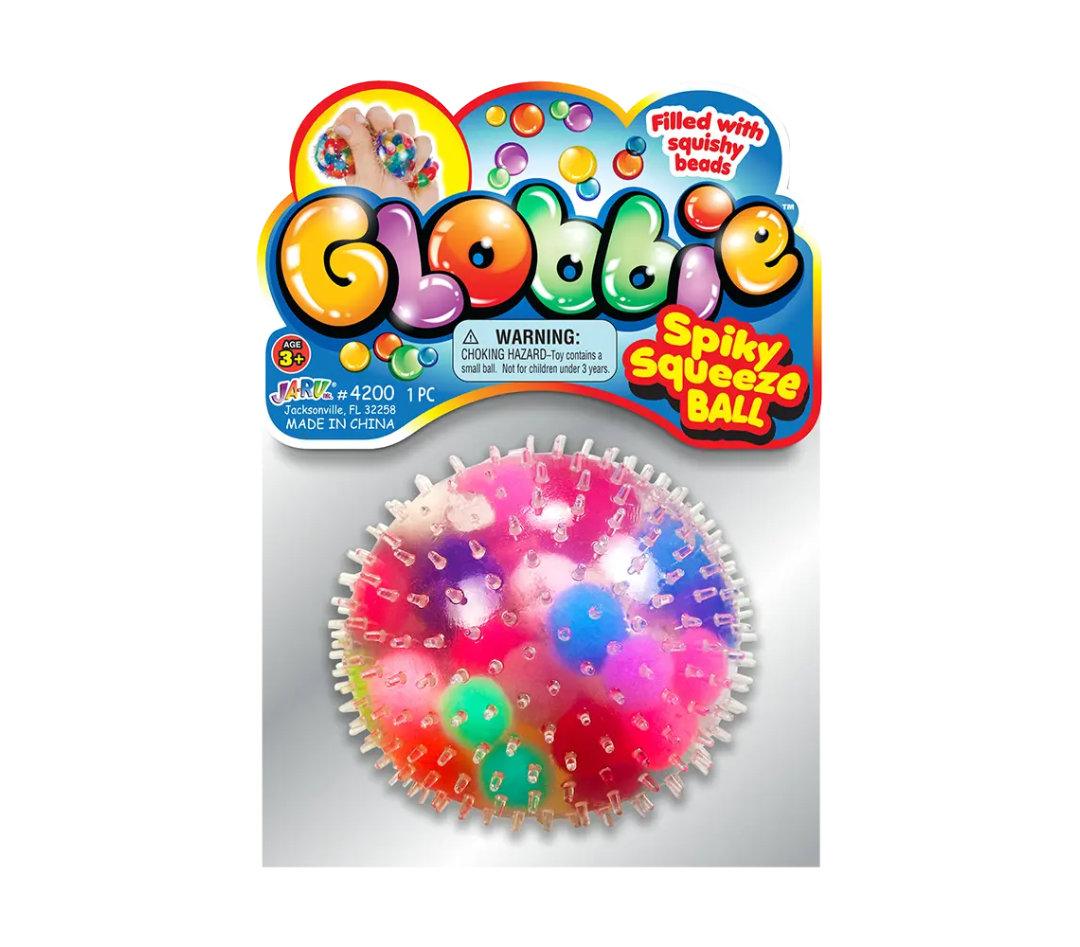 PELOTA SQUISHIE RELLENA DE CUENTAS DE GELATINA