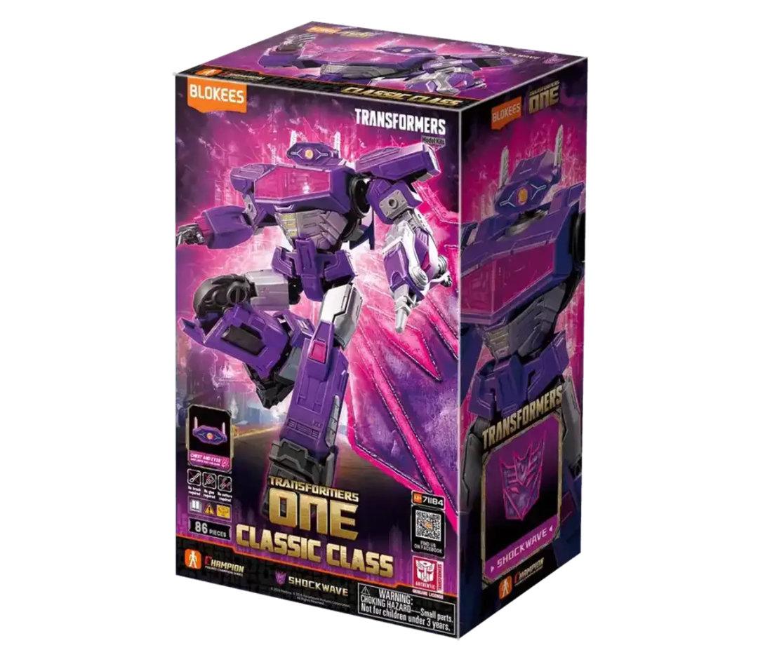 FIGURA PARA ARMAR 12 cm. SCHOCKWAVE "TRANSFORMERS ONE 2024"