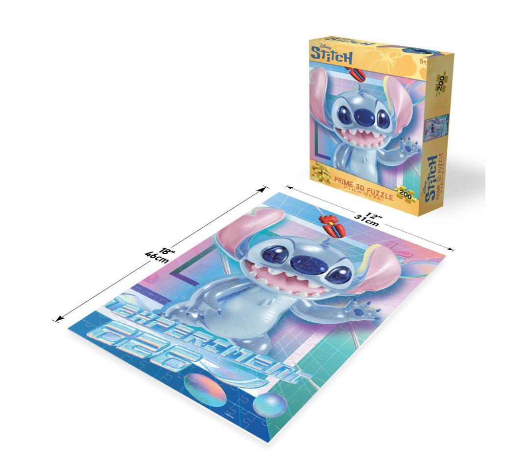 ROMPECABEZAS 3D LENTICULAR x 200 PIEZAS "STITCH"