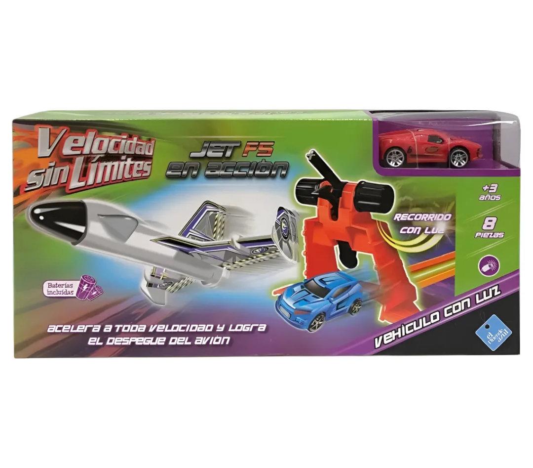PISTA CON LANZADOR DE VEHICULOS