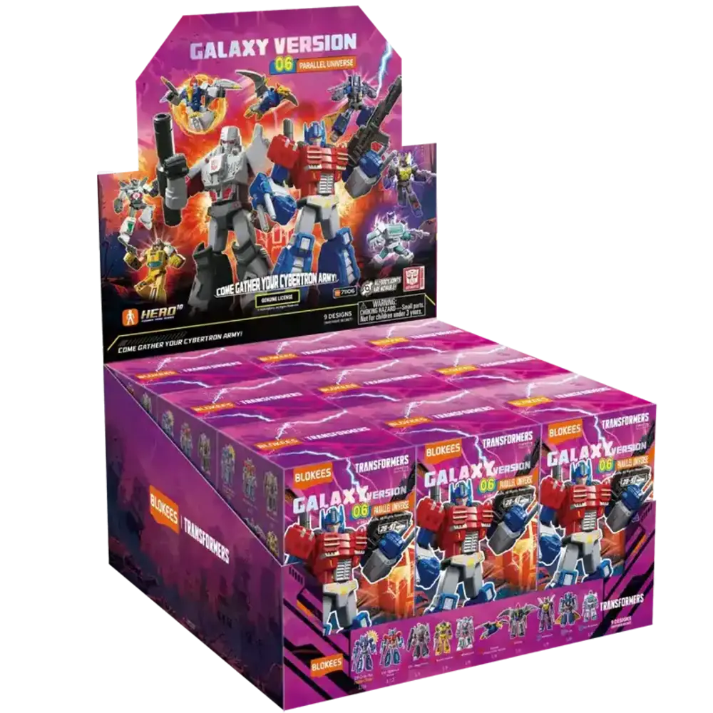 MINI FIGURAS SORPRESA 12 cm. "TRANSFORMERS GALAXY" VERSION 06 - Imagen 2
