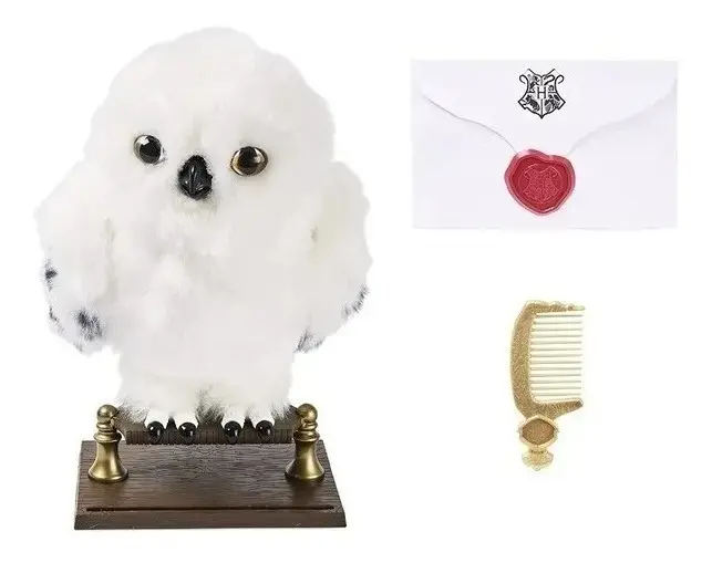 MUÑECO INTERACTIVO LECHUZA HEDWIG "HARRY POTTER"