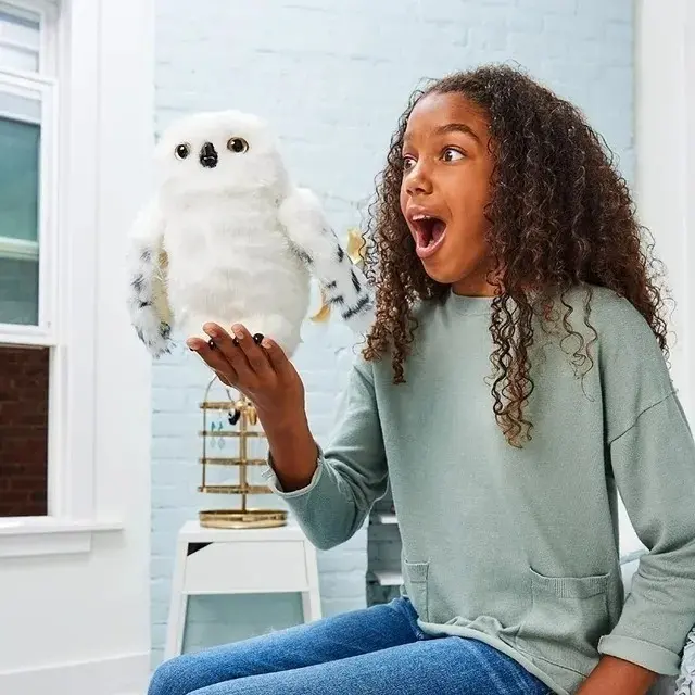 MUÑECO INTERACTIVO LECHUZA HEDWIG "HARRY POTTER" - Imagen 2