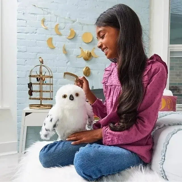 MUÑECO INTERACTIVO LECHUZA HEDWIG "HARRY POTTER" - Imagen 3