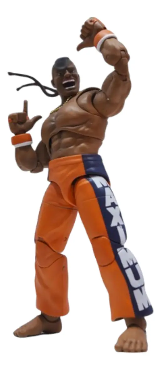 FIGURA ARTICULADA 15 cm. DEE JAY "STREET FIGHTER" - Imagen 5