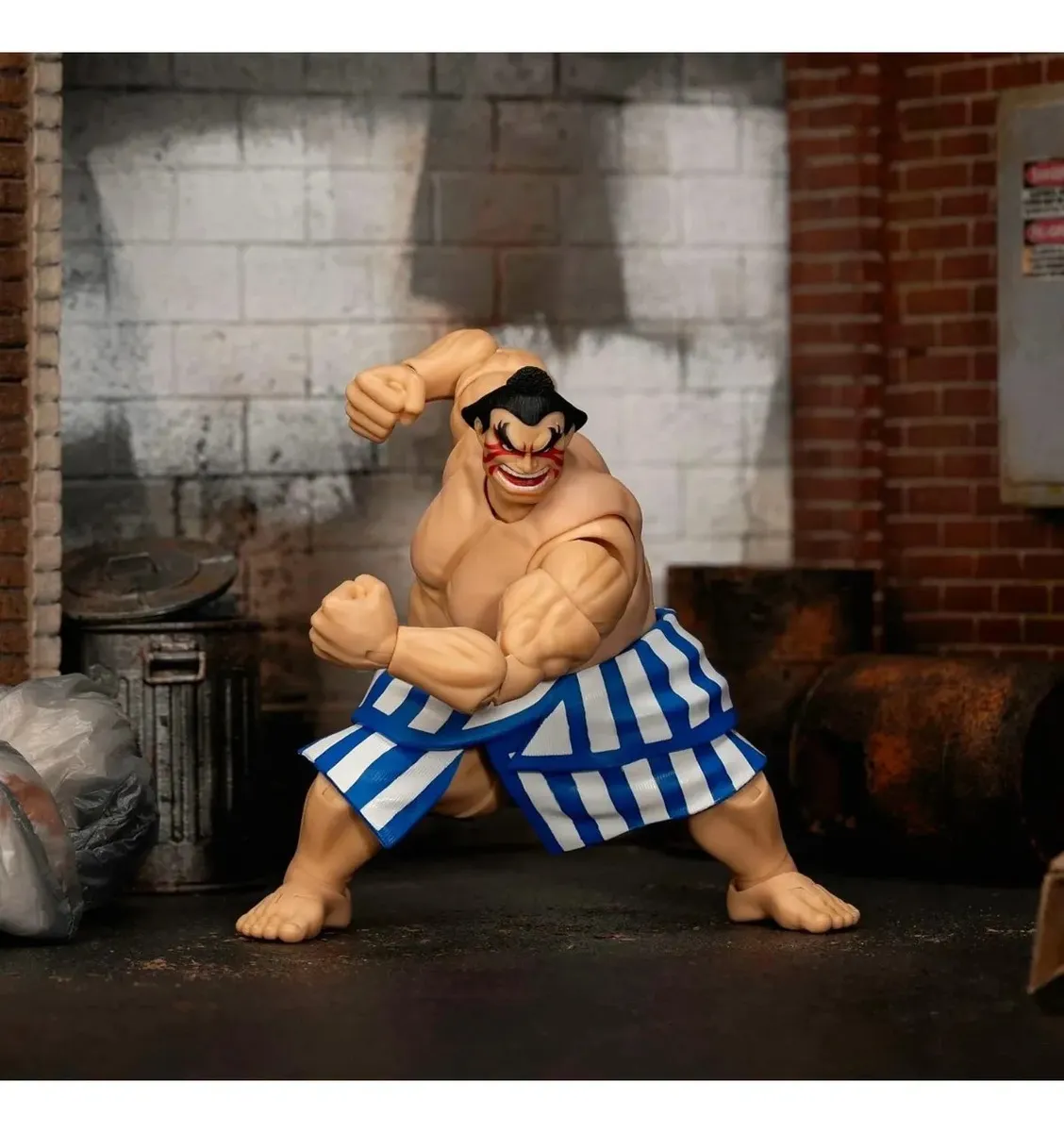 FIGURA ARTICULADA 15 cm. E. HONDA "STREET FIGHTER" - Imagen 5