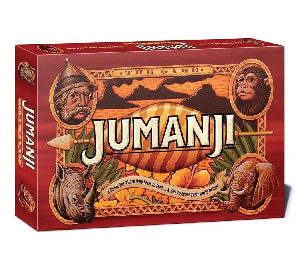 JUEGO DE MESA TABLERO DE MADERA PLEGABLE "JUMANJI"