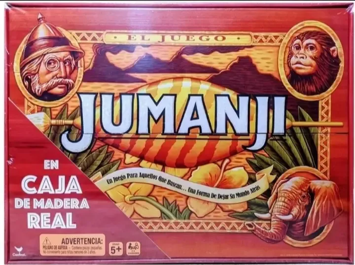 JUEGO DE MESA TABLERO DE MADERA PLEGABLE "JUMANJI" - Imagen 4