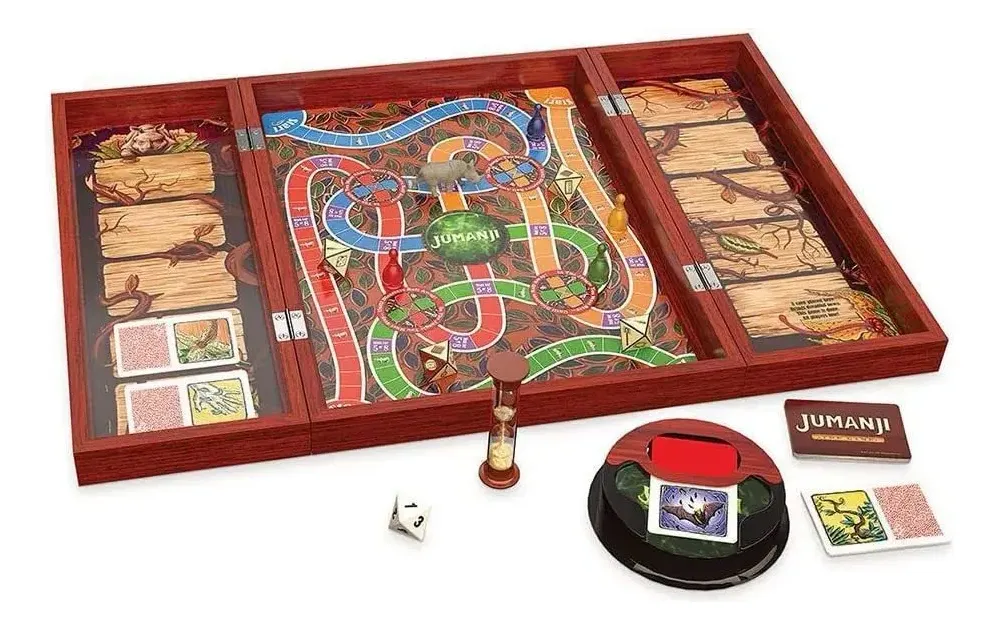 JUEGO DE MESA TABLERO DE MADERA PLEGABLE "JUMANJI" - Imagen 5