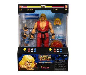 FIGURA ARTICULADA 15 cm. KEN "STREET FIGHTER"