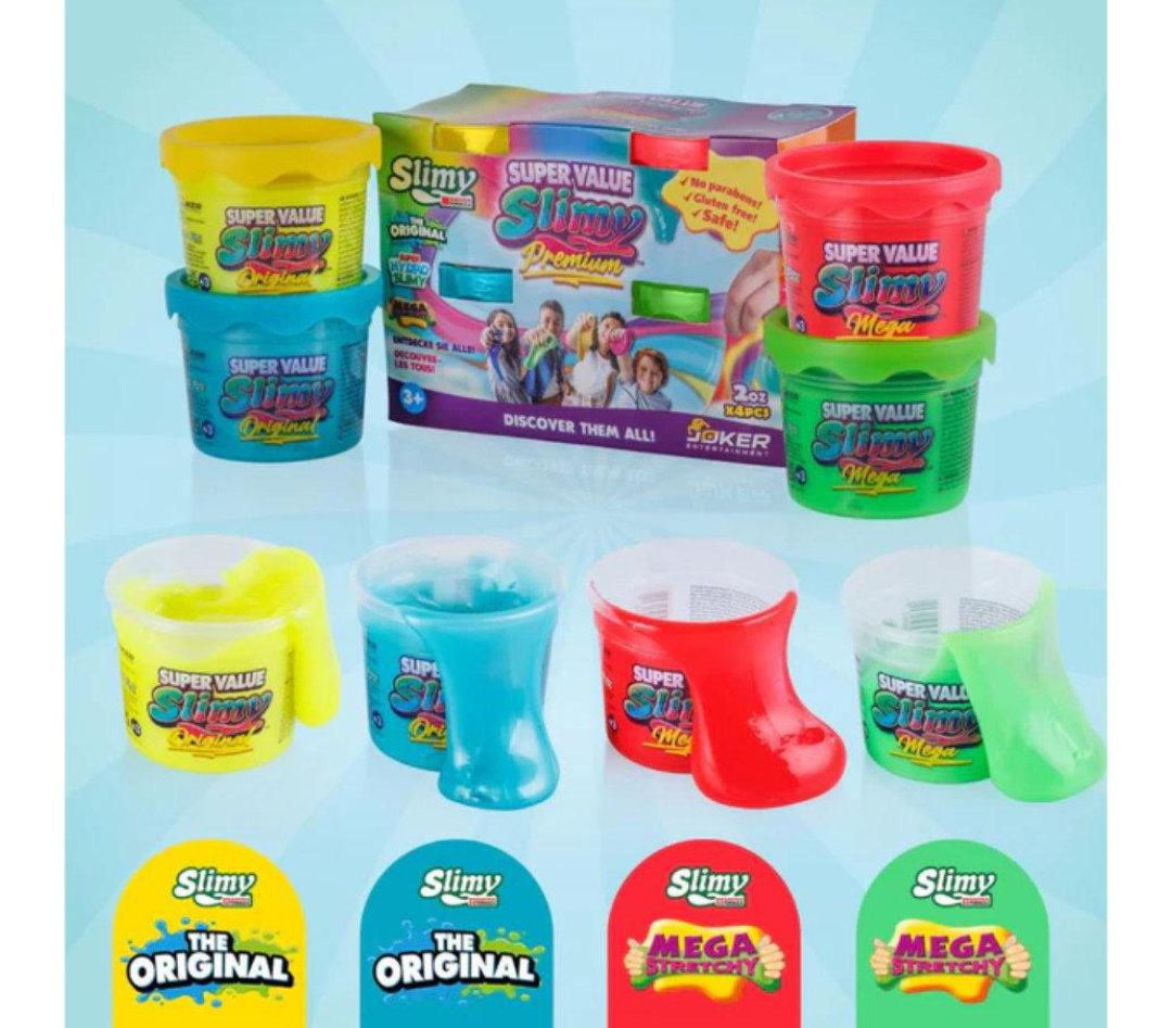 PACK x 4 MINI POTES DE SLIMA x 57 grs. C/U